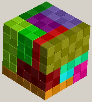 mondrian cubes